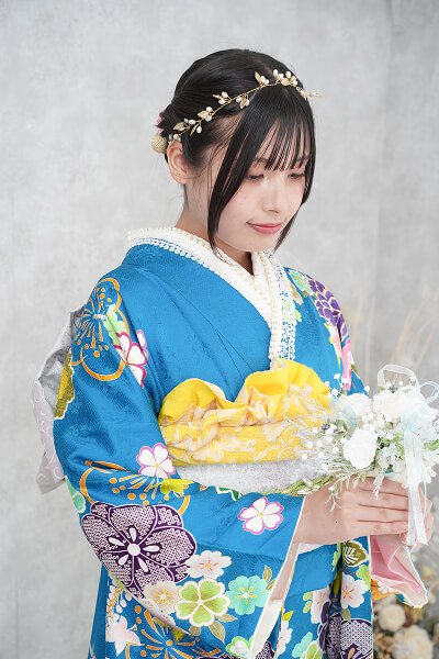 国家検定1級の着付技能士と女性フォトグラファがきめ細やかに対応